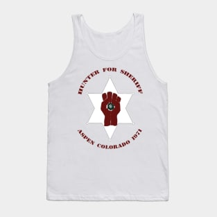 Hunter For Sheriff - Small Tank Top